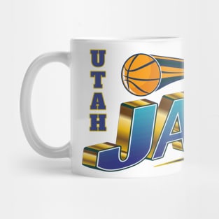 Utah Jazz Basketball Team Mug